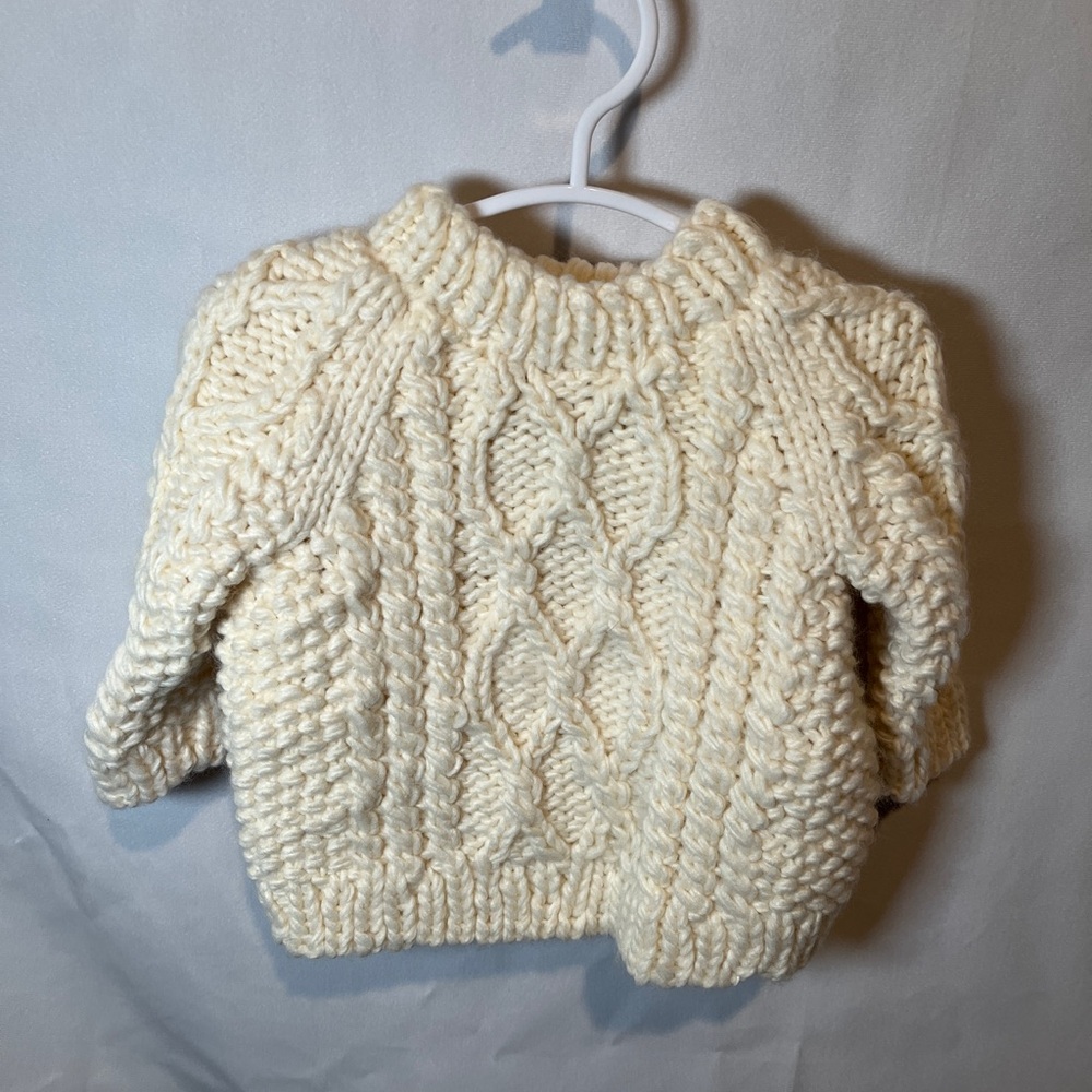The Blueberry Hill Fisherman Sweater